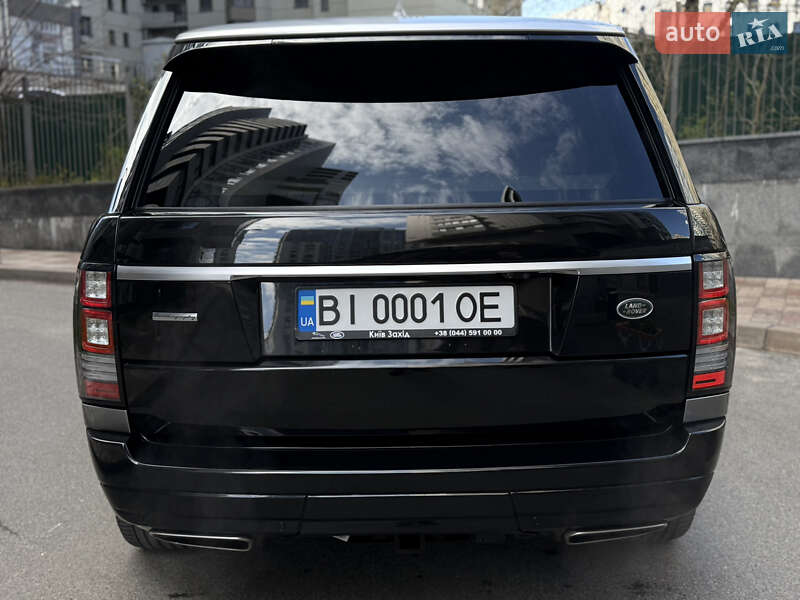 Внедорожник / Кроссовер Land Rover Range Rover 2017 в Киеве