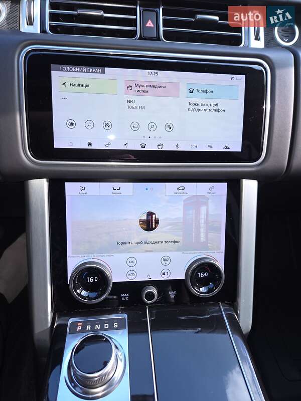 Позашляховик / Кросовер Land Rover Range Rover 2018 в Полтаві