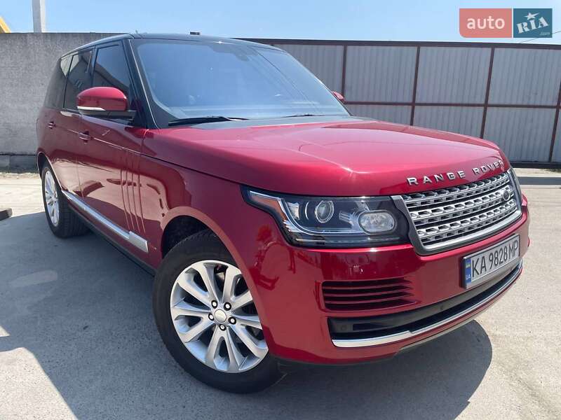 Позашляховик / Кросовер Land Rover Range Rover 2015 в Києві