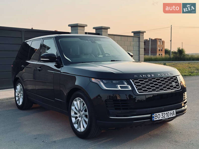 Внедорожник / Кроссовер Land Rover Range Rover 2018 в Тернополе