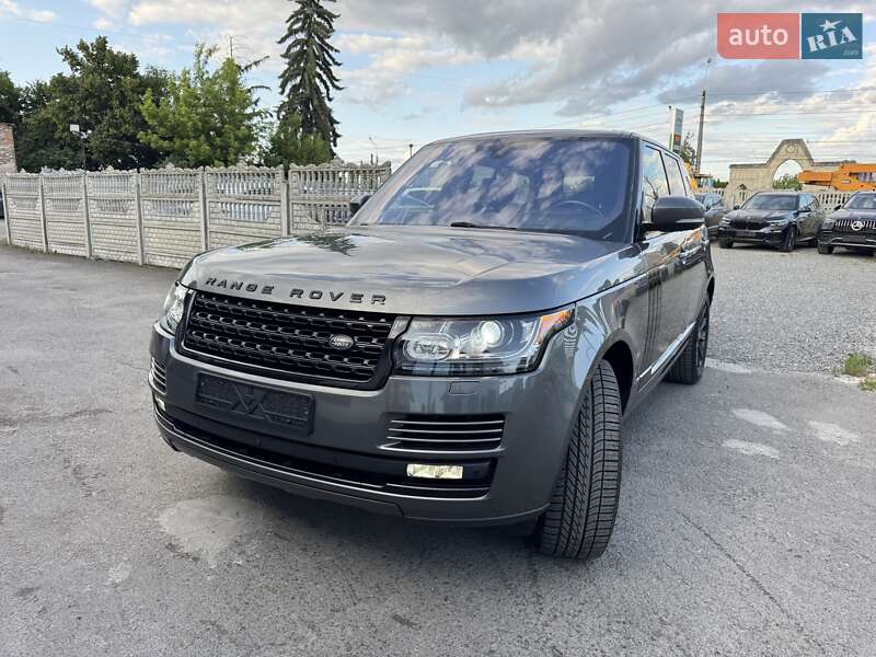 Внедорожник / Кроссовер Land Rover Range Rover 2016 в Тернополе