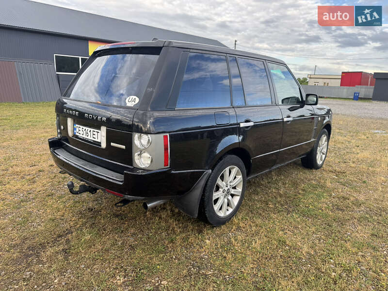 Внедорожник / Кроссовер Land Rover Range Rover 2006 в Черновцах