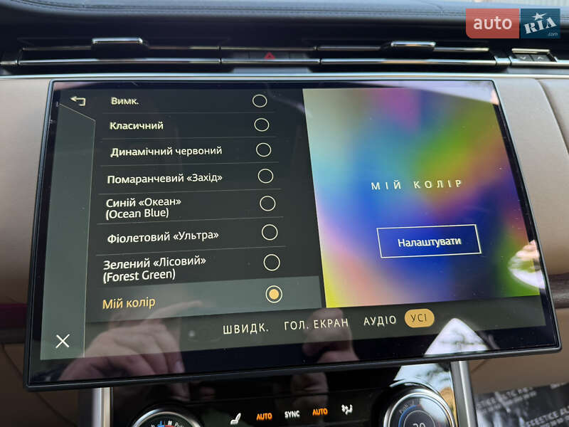 Позашляховик / Кросовер Land Rover Range Rover 2022 в Києві