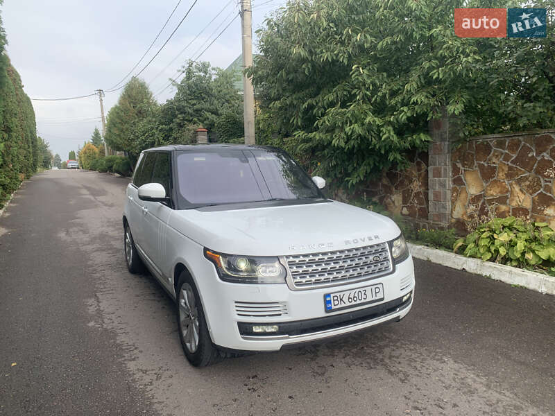 Внедорожник / Кроссовер Land Rover Range Rover 2015 в Ровно