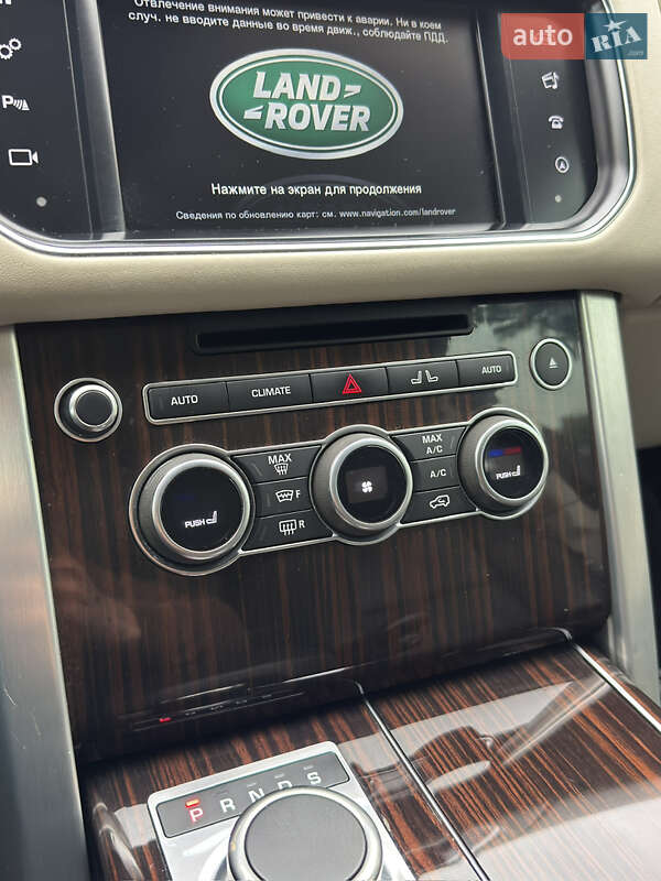 Позашляховик / Кросовер Land Rover Range Rover 2016 в Києві