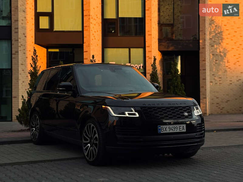 Позашляховик / Кросовер Land Rover Range Rover 2018 в Хмельницькому фото 2 Позашляховик / Кросовер Land Rover Range Rover 2018 в Хмельницькому