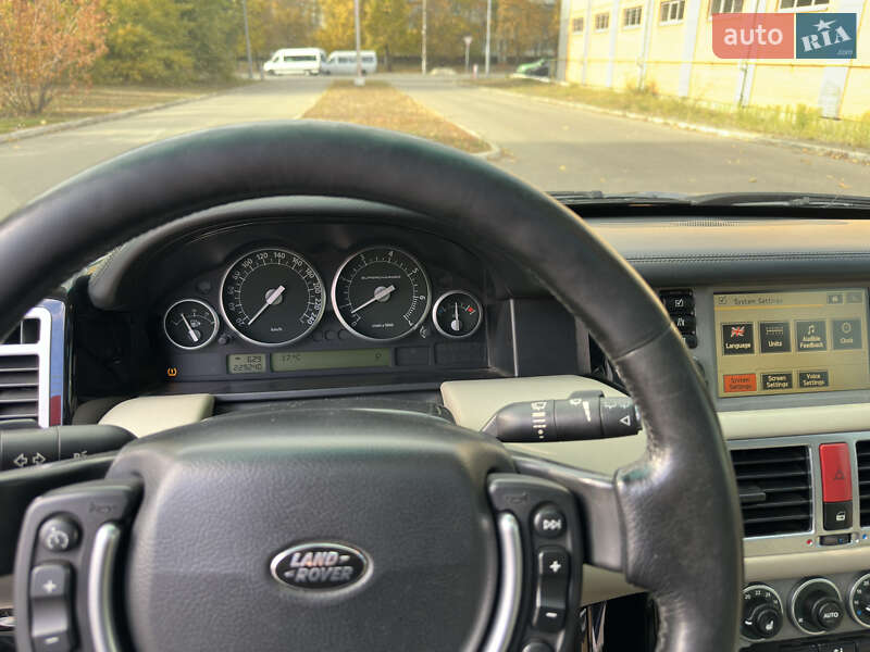 Позашляховик / Кросовер Land Rover Range Rover 2006 в Дніпрі фото 19 Позашляховик / Кросовер Land Rover Range Rover 2006 в Дніпрі