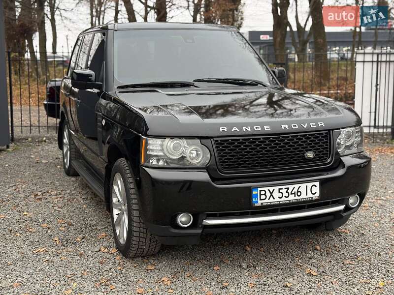 Внедорожник / Кроссовер Land Rover Range Rover 2010 в Хмельницком