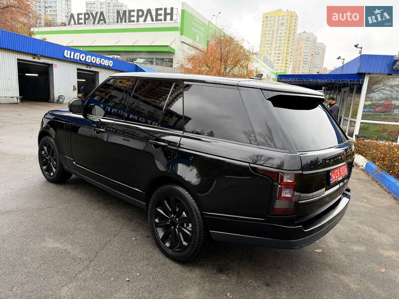 Позашляховик / Кросовер Land Rover Range Rover 2016 в Києві фото 14 Позашляховик / Кросовер Land Rover Range Rover 2016 в Києві