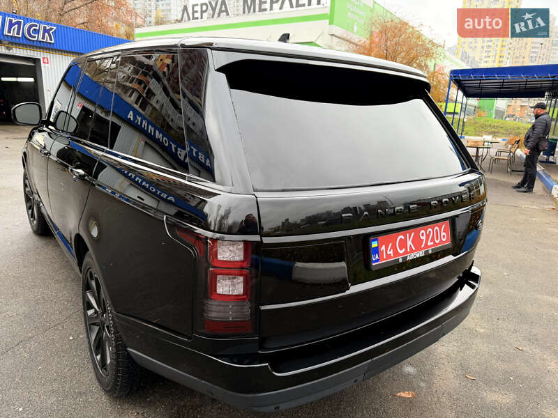 Позашляховик / Кросовер Land Rover Range Rover 2016 в Києві фото 16 Позашляховик / Кросовер Land Rover Range Rover 2016 в Києві