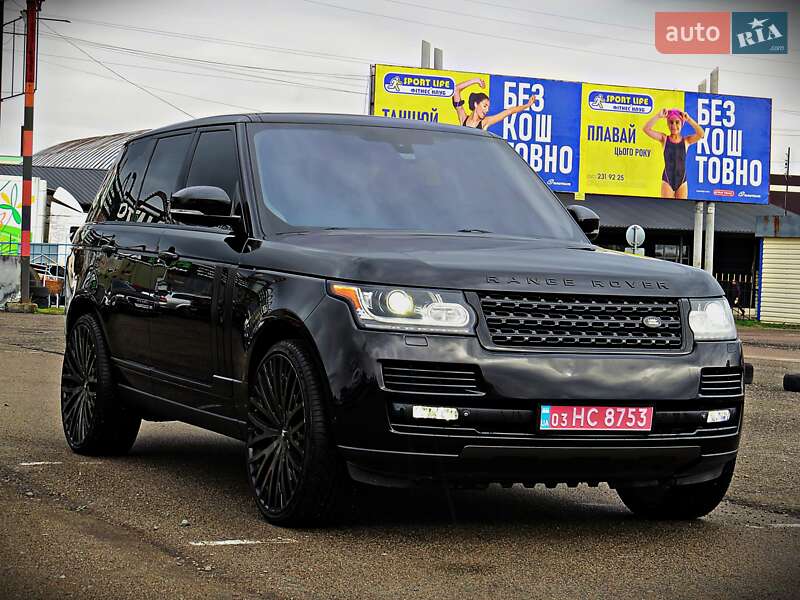 Внедорожник / Кроссовер Land Rover Range Rover 2015 в Черкассах