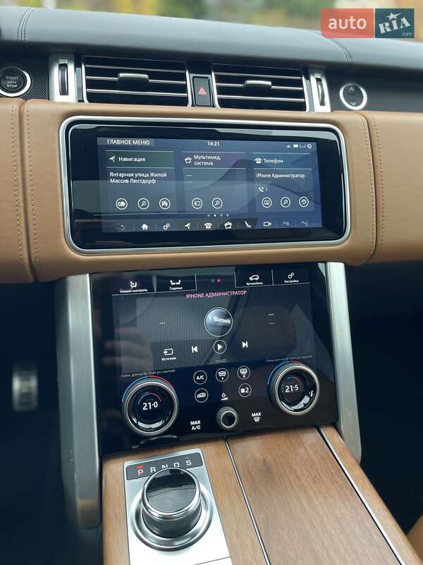 Позашляховик / Кросовер Land Rover Range Rover 2019 в Одесі фото 22 Позашляховик / Кросовер Land Rover Range Rover 2019 в Одесі