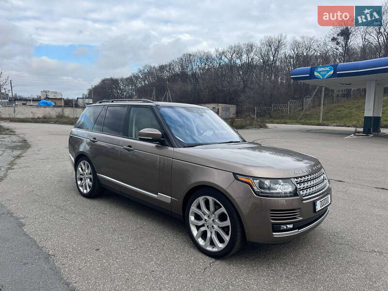 Внедорожник / Кроссовер Land Rover Range Rover 2017 в Житомире