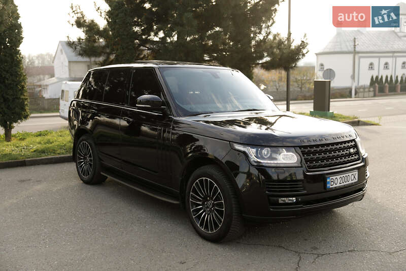 Внедорожник / Кроссовер Land Rover Range Rover 2013 в Черновцах