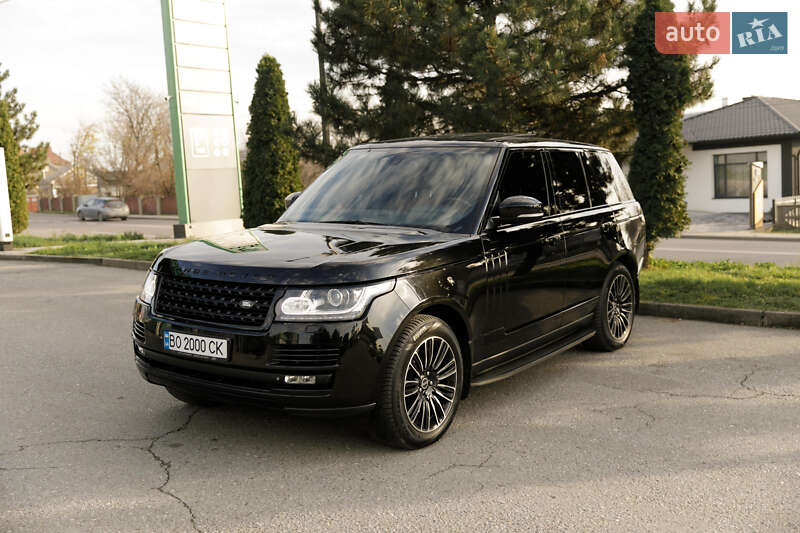 Внедорожник / Кроссовер Land Rover Range Rover 2013 в Черновцах