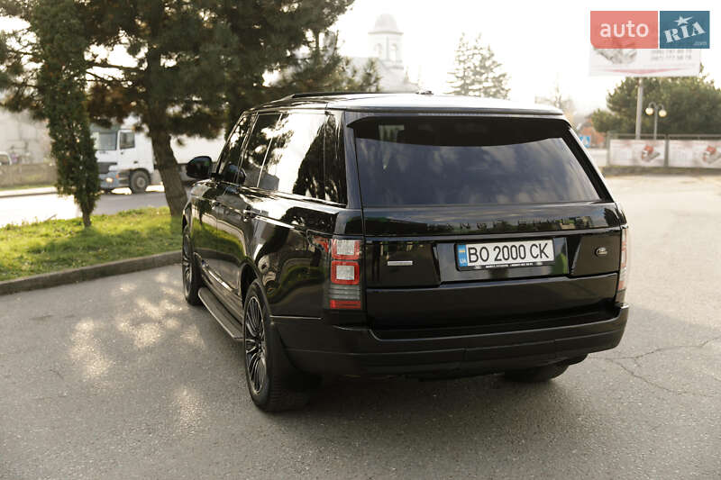 Внедорожник / Кроссовер Land Rover Range Rover 2013 в Черновцах