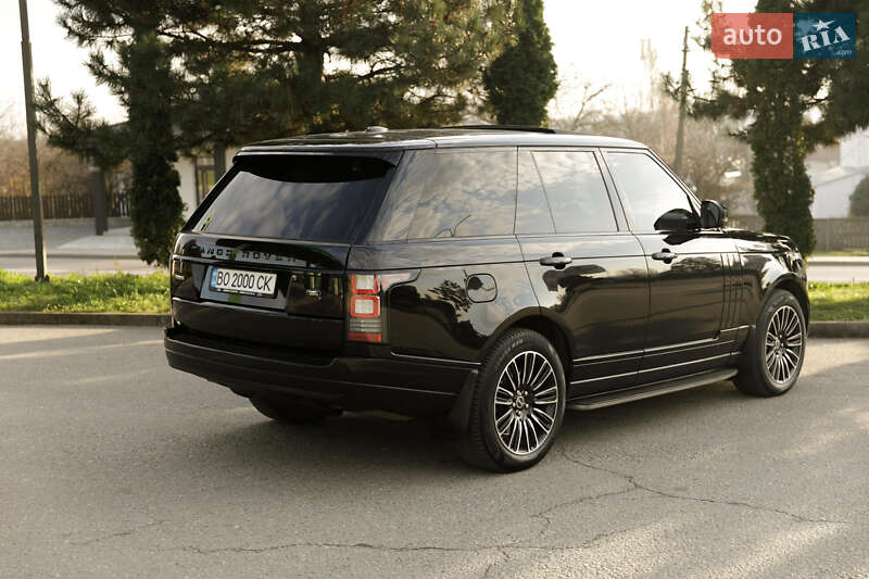 Внедорожник / Кроссовер Land Rover Range Rover 2013 в Черновцах