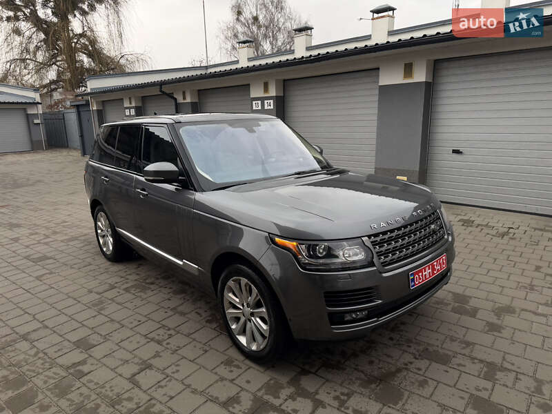 Land Rover Range Rover 2015 Land Rover Range Rover 2015