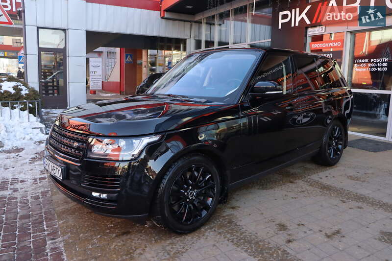 Внедорожник / Кроссовер Land Rover Range Rover 2017 в Львове фото 2 Внедорожник / Кроссовер Land Rover Range Rover 2017 в Львове