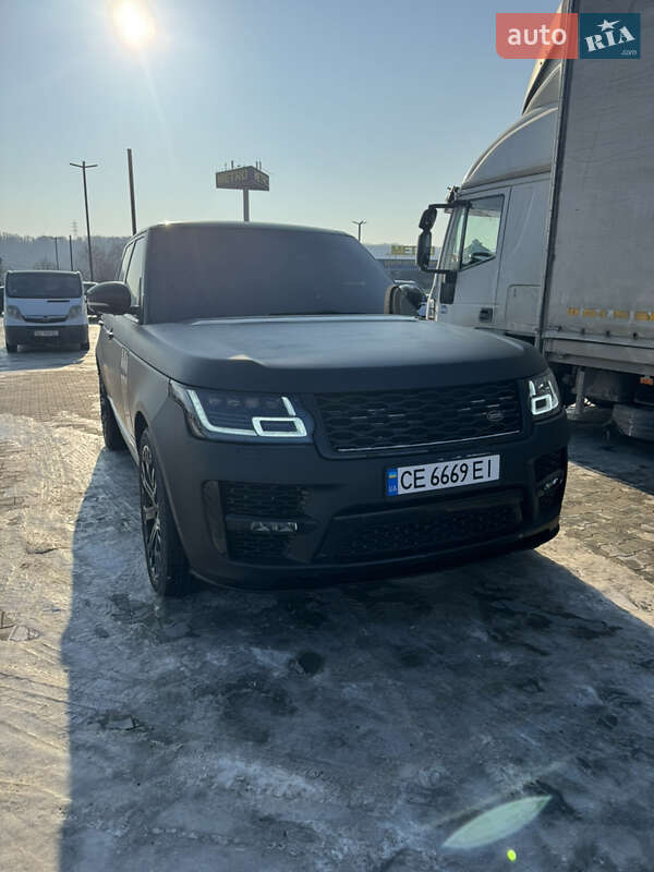 Внедорожник / Кроссовер Land Rover Range Rover 2013 в Черновцах