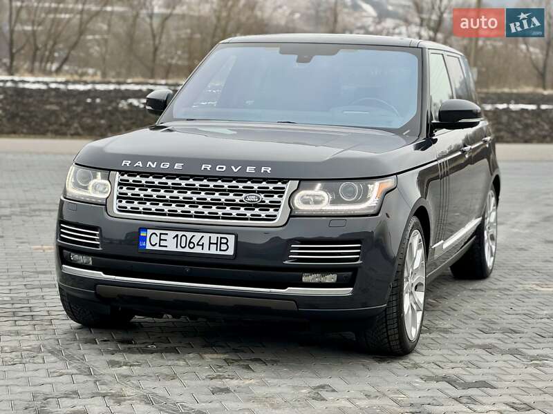 Внедорожник / Кроссовер Land Rover Range Rover 2016 в Черновцах