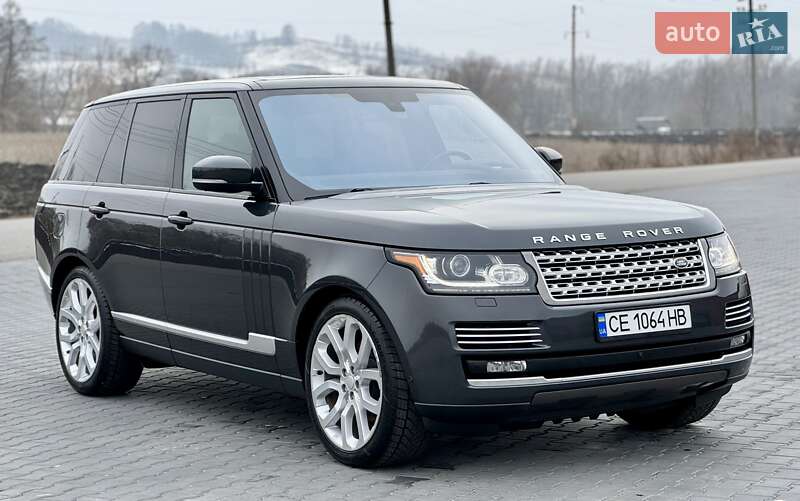 Внедорожник / Кроссовер Land Rover Range Rover 2016 в Черновцах
