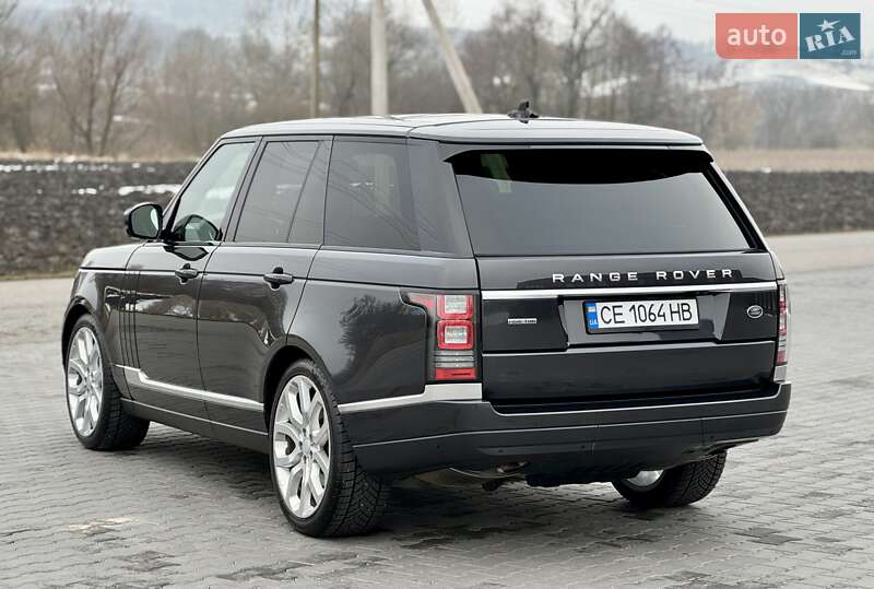 Внедорожник / Кроссовер Land Rover Range Rover 2016 в Черновцах