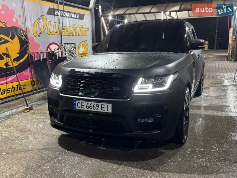 Внедорожник / Кроссовер Land Rover Range Rover 2013 в Черновцах