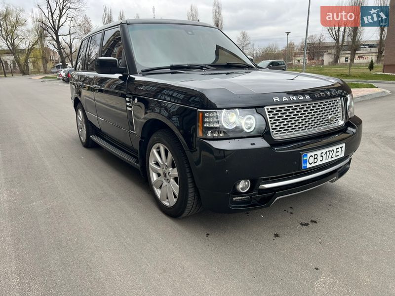 Внедорожник / Кроссовер Land Rover Range Rover 2010 в Чернигове