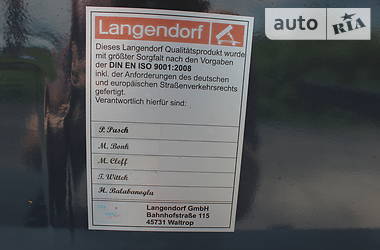 Самоскид напівпричіп Langendorf SKS 2013 в Хусті