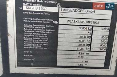 Самосвал полуприцеп Langendorf SKS 2013 в 