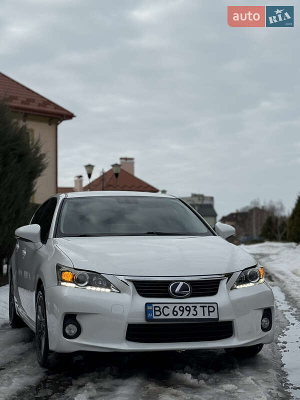 2011 Lexus CT, VIN JTHKD5BH902006332:plate — фото 1 (autoria)