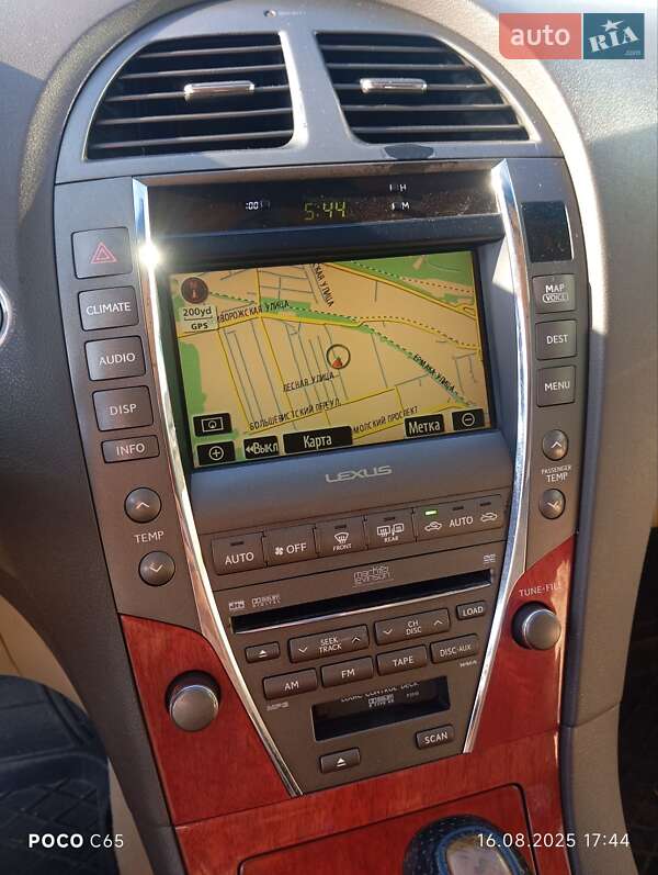 Седан Lexus ES 2008 в Каменском