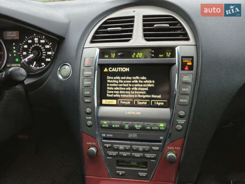 Седан Lexus ES 2007 в Бершади