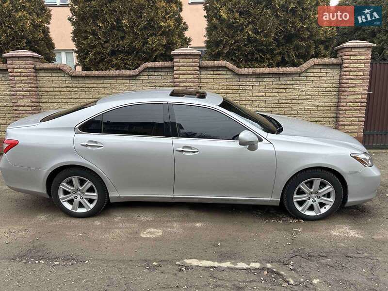 2007 Lexus ES, VIN JTHBJ46G872122491:plate — фото 1 (autoria)