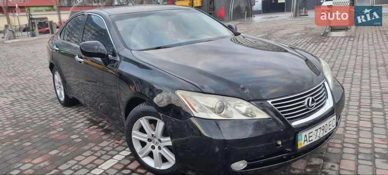 2007 Lexus ES, VIN JTHBJ46G572144965:plate — фото 1 (autoria)