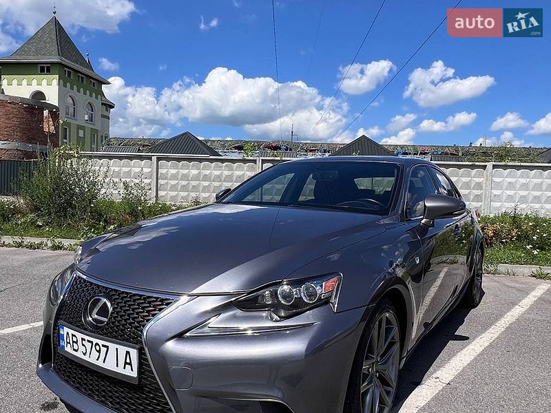 2015 Lexus IS, VIN JTHCF1D2XF5024975:plate — фото 1 (autoria)