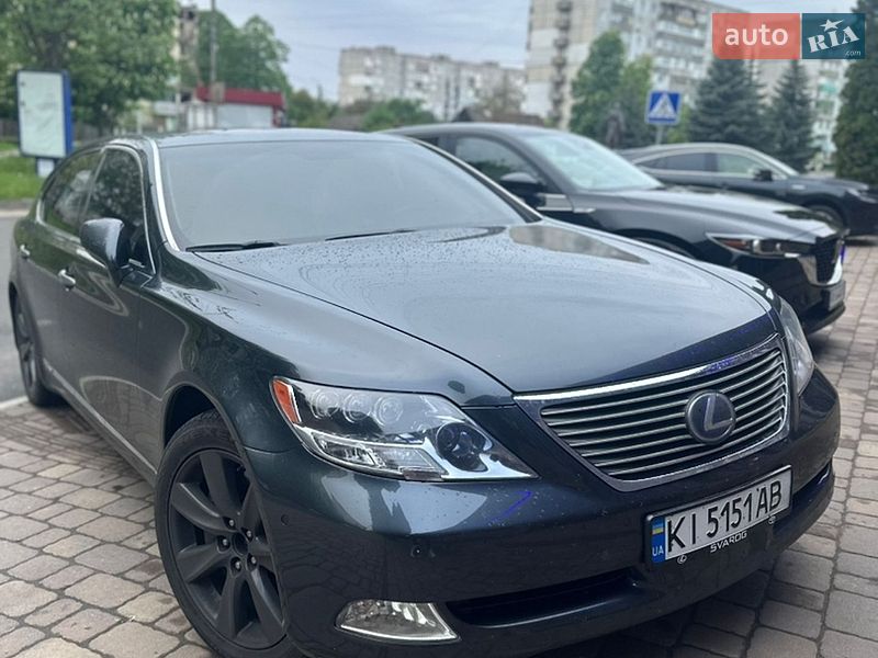 2008 Lexus LS, VIN JTHDU46FX85001159:plate — фото 1 (autoria)