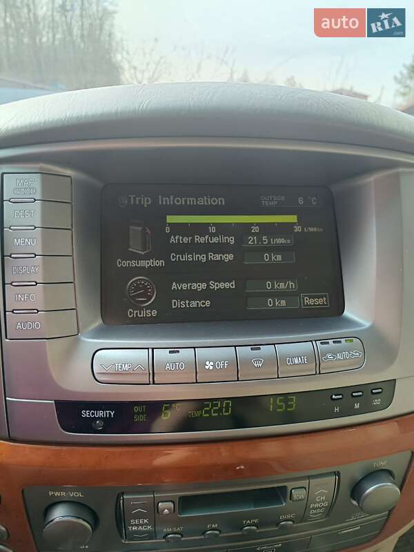 Позашляховик / Кросовер Lexus LX 2004 в Львові фото 3 Позашляховик / Кросовер Lexus LX 2004 в Львові