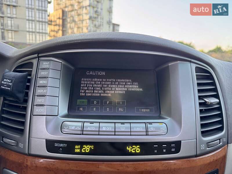 Внедорожник / Кроссовер Lexus LX 2003 в Одессе фото 70 Внедорожник / Кроссовер Lexus LX 2003 в Одессе