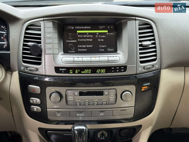 Внедорожник / Кроссовер Lexus LX 2006 в Ивано-Франковске фото 26 Внедорожник / Кроссовер Lexus LX 2006 в Ивано-Франковске