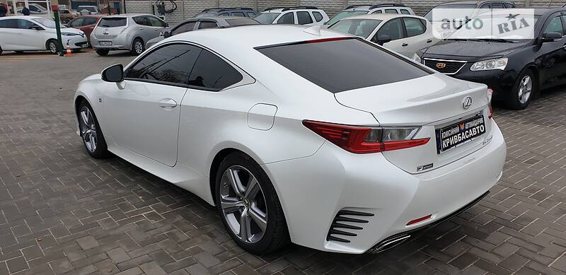 Купе Lexus RC 2016 в Кривому Розі