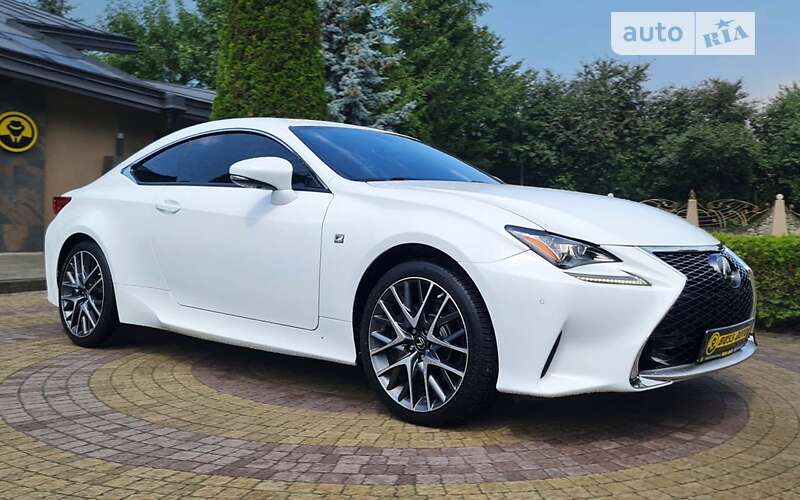 Купе Lexus RC 2017 в Львове