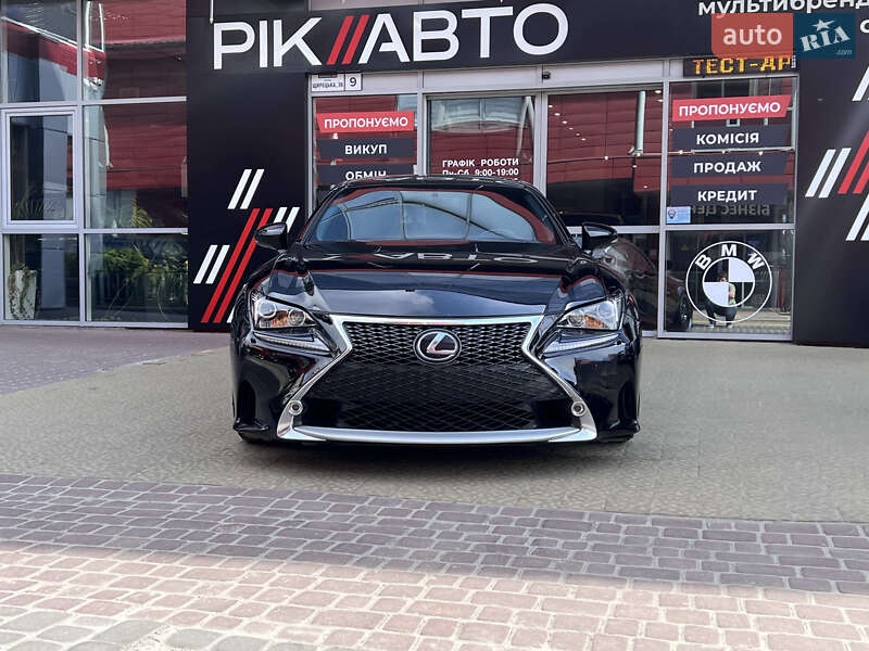 Купе Lexus RC 2016 в Львове