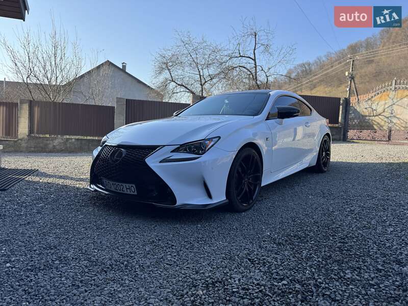Купе Lexus RC 2017 в Хусте