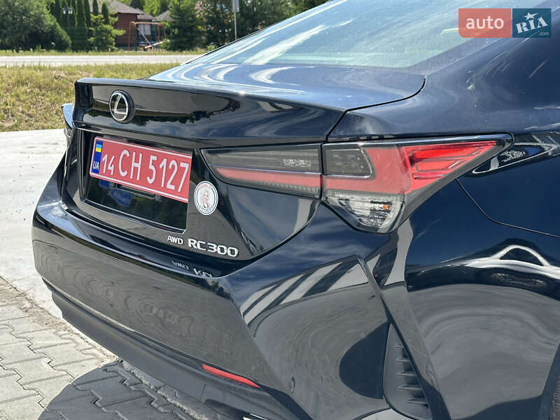 Купе Lexus RC 2020 в Львове
