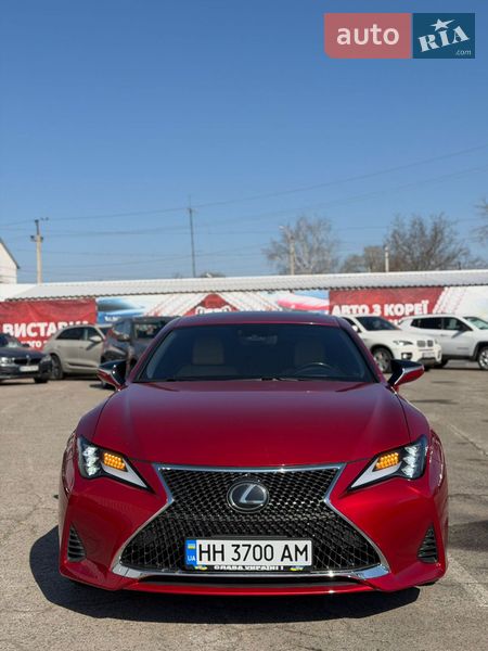 Купе Lexus RC 2019 в Ізмаїлі