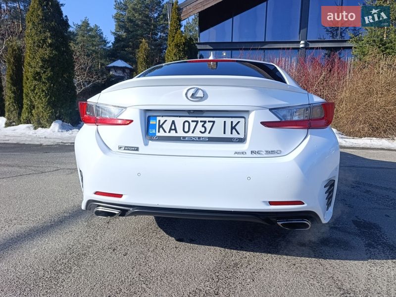 Купе Lexus RC 2016 в Киеве