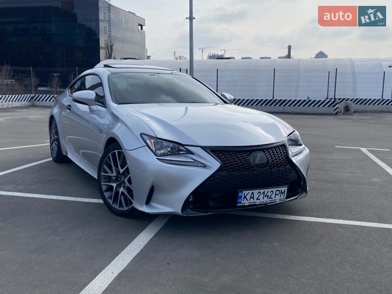 Купе Lexus RC 2016 в Киеве