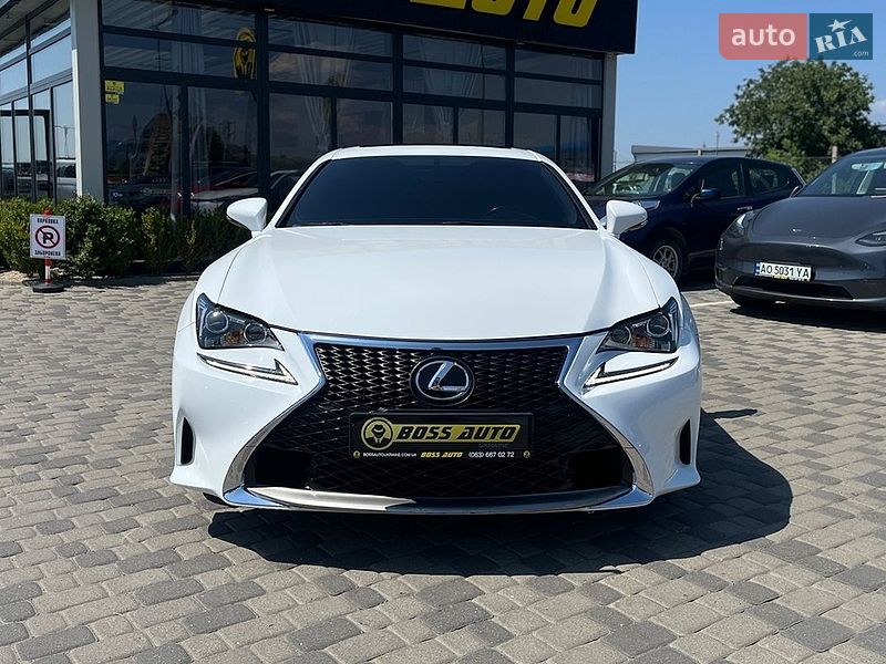Купе Lexus RC 2016 в Мукачевому фото 2 Купе Lexus RC 2016 в Мукачевому